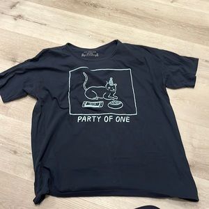 Stay home club graphic tee - party of one